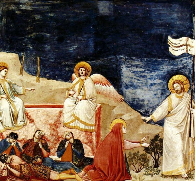 Unknown Life of Mary Magdalene Noli me tangere By Giotto